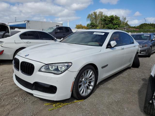 Photo 1 from auction – 2014 BMW 750 LXI with VIN WBAYF8C51ED142216
