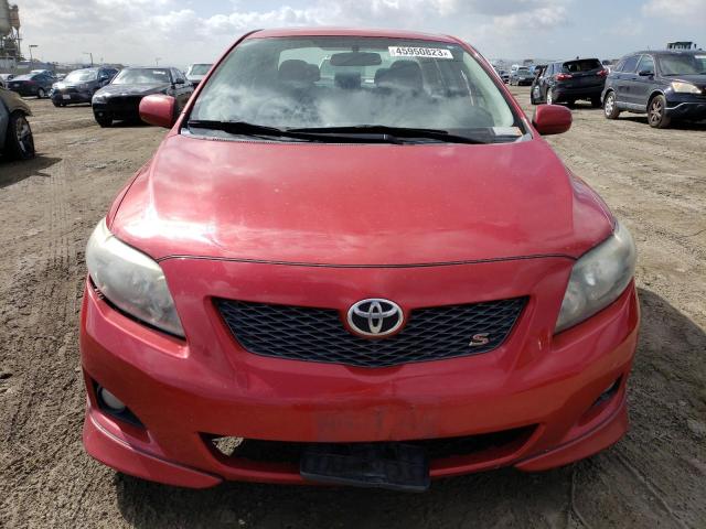 Photo 5 from auction – 2009 TOYOTA COROLLA BA with VIN 1NXBU40E09Z021335