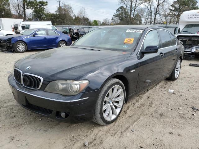 BMW 750 LI 2006 with VIN WBAHN83536DT37383 - Photo from auction