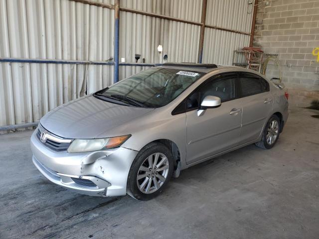 HONDA CIVIC EX 2012 with VIN 19XFB2F87CE311479 - Photo from auction