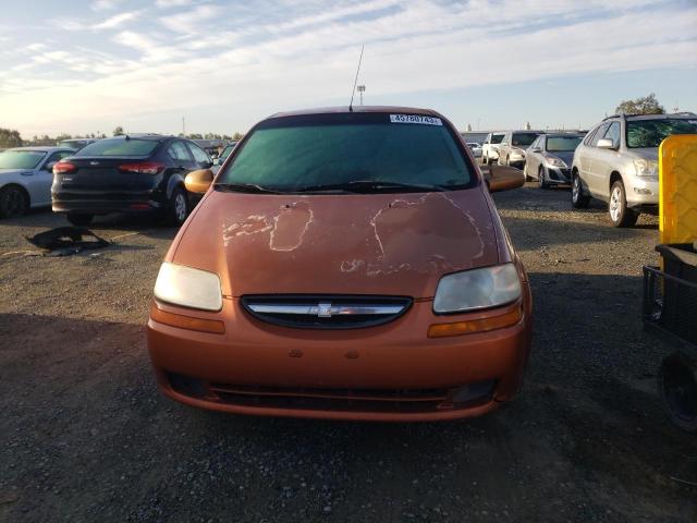 Photo 5 from auction – 2005 CHEVROLET AVEO BASE with VIN KL1TD62675B458496