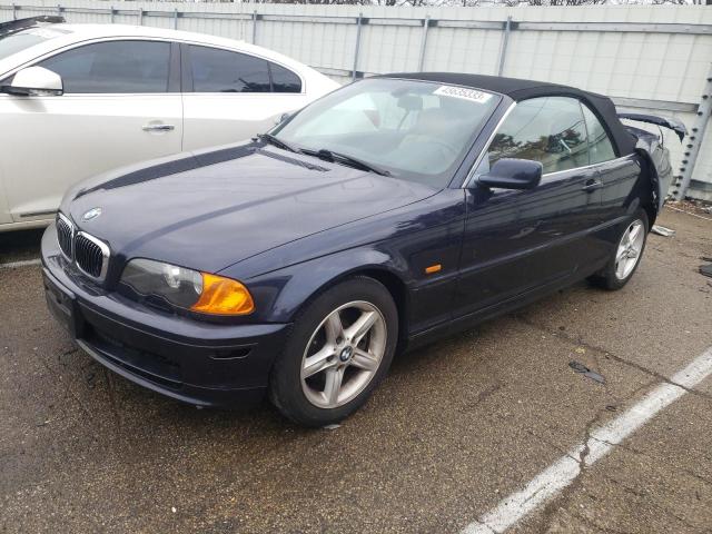 BMW 325 CI 2003 with VIN WBABS33473PG92837 - Photo from auction