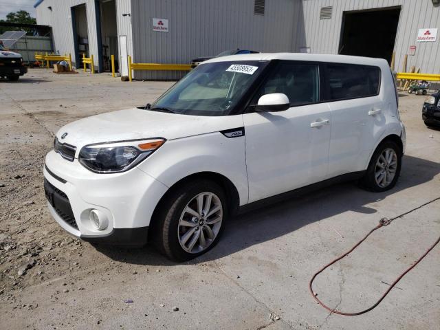 KIA SOUL + 2018 مع رقم تعريف المركبة KNDJP3A55J7889785 - صورة من المزاد