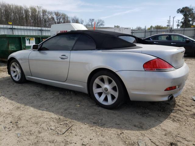 Photo 2 from auction – 2007 BMW 650 I with VIN WBAEK13577CN82715