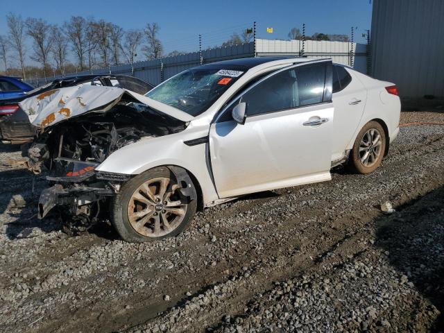 KIA OPTIMA EX 2011 with VIN KNAGN4A79B5158696 - Photo from auction