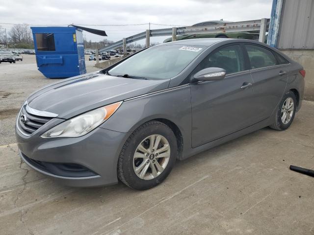HYUNDAI SONATA GLS 2014 with VIN 5NPEB4AC9EH942994 - Photo from auction