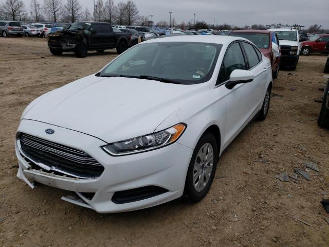 FORD FUSION S 2014 with VIN 3FA6P0G76ER396814 - Photo from auction