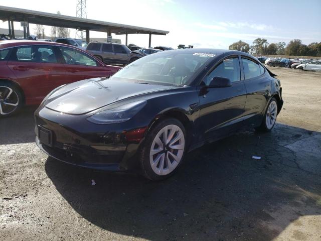 TESLA MODEL 3 2022 with VIN 5YJ3E1EA8NF290096 - Photo from auction