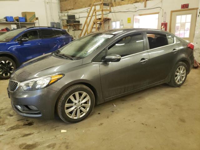KIA FORTE EX 2014 مع رقم تعريف المركبة KNAFX4A85E5107683 - صورة من المزاد
