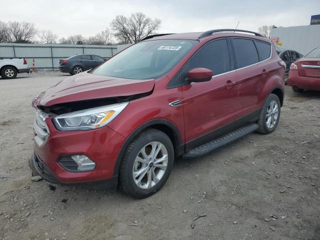 FORD ESCAPE SEL 2018 with VIN 1FMCU0HD1JUB74027 - Photo from auction