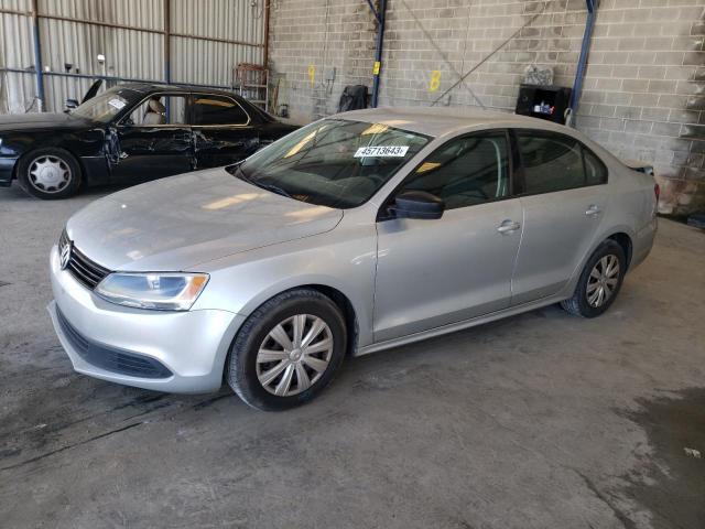 VOLKSWAGEN JETTA BASE 2012 with VIN 3VW1K7AJ7CM413496 - Photo from auction