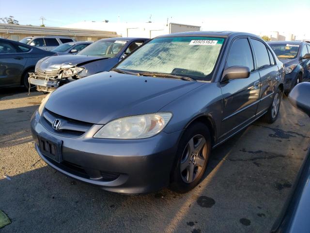 Photo 1 from auction – 2004 HONDA CIVIC EX with VIN 2HGES26764H591325