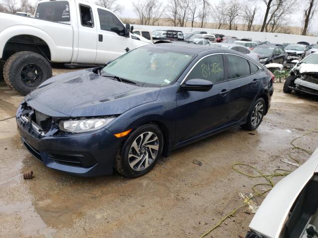 HONDA CIVIC EX 2017 with VIN 19XFC2F75HE066712 - Photo from auction