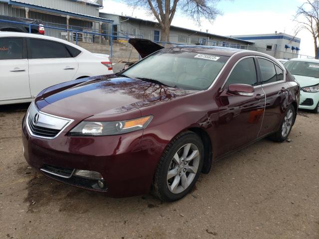 ACURA TL 2012 with VIN 19UUA8F20CA000389 - Photo from auction