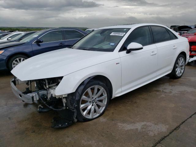 AUDI A4 PREMIUM 2018 with VIN WAUKMAF42JA144588 - Photo from auction