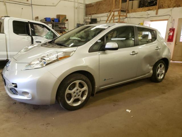 NISSAN LEAF S 2014 with VIN 1N4AZ0CP8EC334873 - Photo from auction