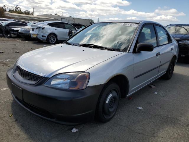 HONDA CIVIC DX 2002 with VIN 2HGES15102H584567 - Photo from auction