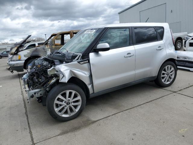 KIA SOUL + 2018 with VIN KNDJP3A51J7608467 - Photo from auction