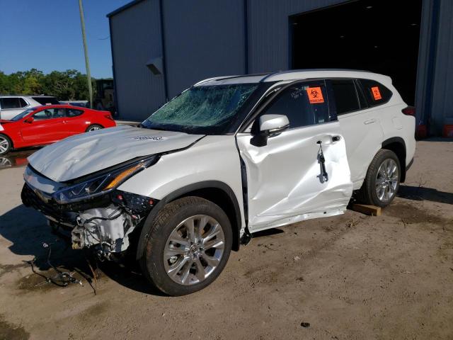 TOYOTA HIGHLANDER 2023 with VIN 5TDKDRBH6PS007353 - Photo from auction