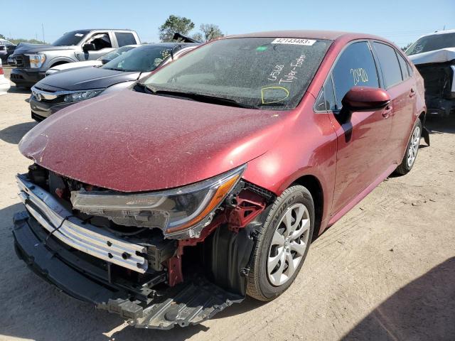 Photo 1 from auction – 2022 TOYOTA COROLLA LE with VIN JTDEPMAE8NJ209927