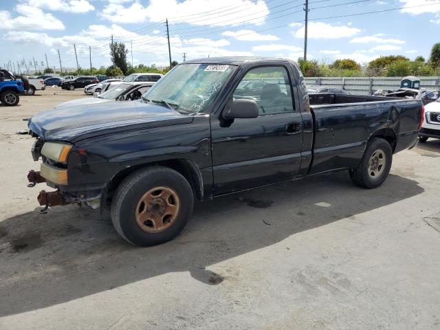 CHEVROLET SILVERADO 2004 with VIN 1GCEC14X44Z325875 - Photo from auction