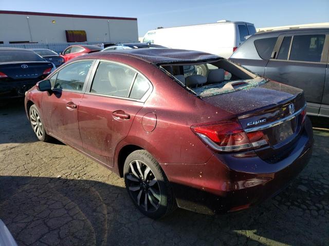Photo 2 from auction – 2015 HONDA CIVIC EXL with VIN 19XFB2F91FE270800