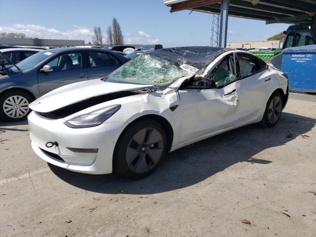 TESLA MODEL 3 2021 with VIN 5YJ3E1EB5MF013350 - Photo from auction