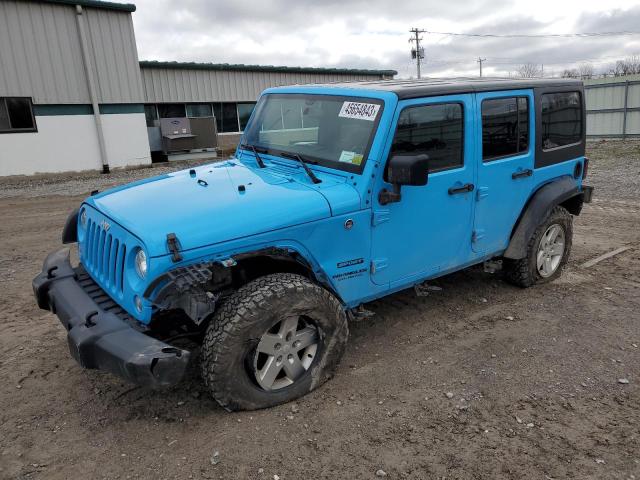 JEEP WRANGLER U 2017 with VIN 1C4BJWDG3HL704557 - Photo from auction