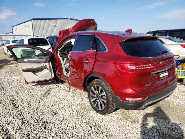 Photo 2 from auction – 2019 LINCOLN MKC RESERV with VIN 5LMTJ3DH9KUL47116