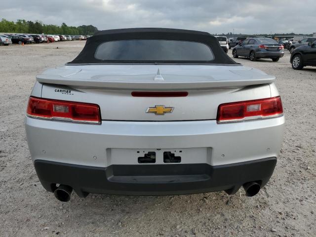 Photo 6 from auction – 2014 CHEVROLET CAMARO LT with VIN 2G1FB3D36E9124595