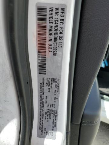 Photo 14 from auction – 2022 DODGE DURANGO GT with VIN 1C4RDHDG0NC102938