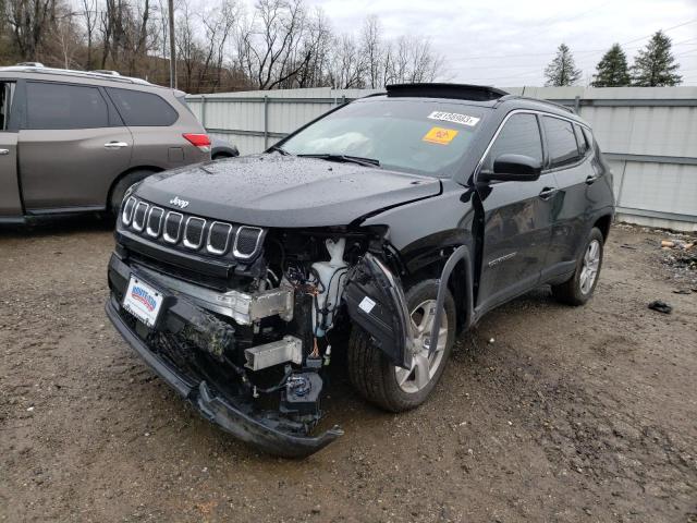 JEEP COMPASS LA 2022 with VIN 3C4NJDBB7NT233067 - Photo from auction