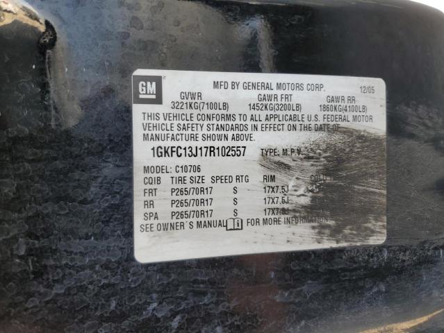 Photo 14 from auction – 2007 GMC YUKON with VIN 1GKFC13J17R102557