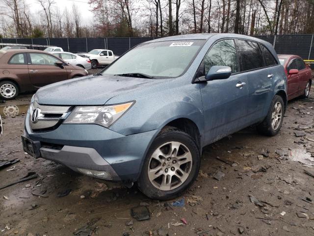 ACURA MDX TECHNO 2008 with VIN 2HNYD28358H505373 - Photo from auction