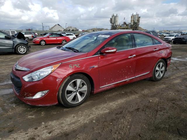 HYUNDAI SONATA HYB 2011 with VIN KMHEC4A40BA010963 - Photo from auction