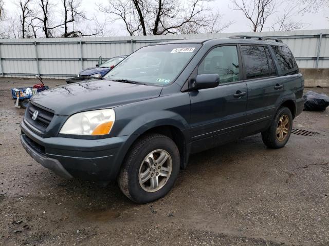 Photo 1 from auction – 2004 HONDA PILOT EXL with VIN 2HKYF18654H514595