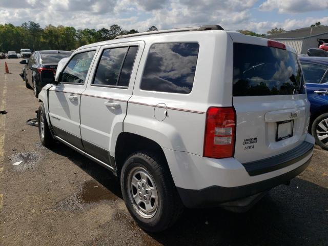 Photo 2 from auction – 2016 JEEP PATRIOT SP with VIN 1C4NJPBA3GD747404