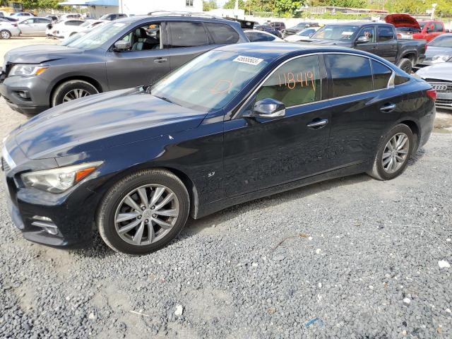 INFINITI Q50 BASE 2014 with VIN JN1BV7AP6EM681069 - Photo from auction
