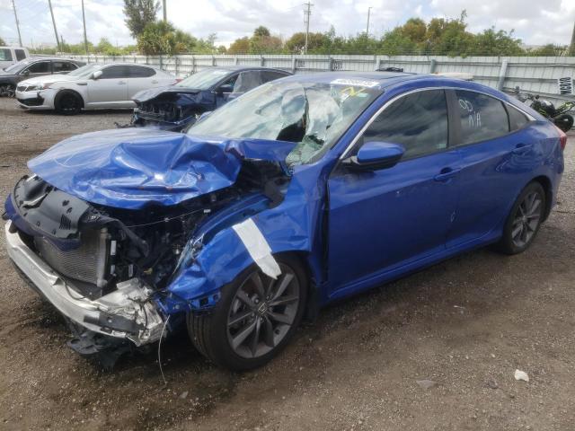 HONDA CIVIC EX 2020 with VIN 19XFC1F36LE022069 - Photo from auction