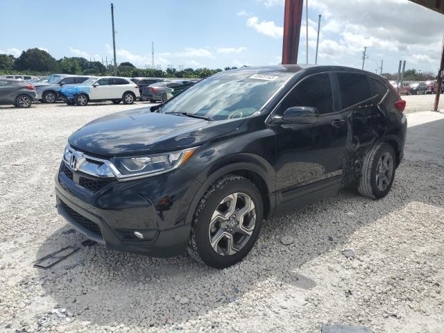 HONDA CR-V EX 2018 with VIN 7FARW1H50JE007906 - Photo from auction