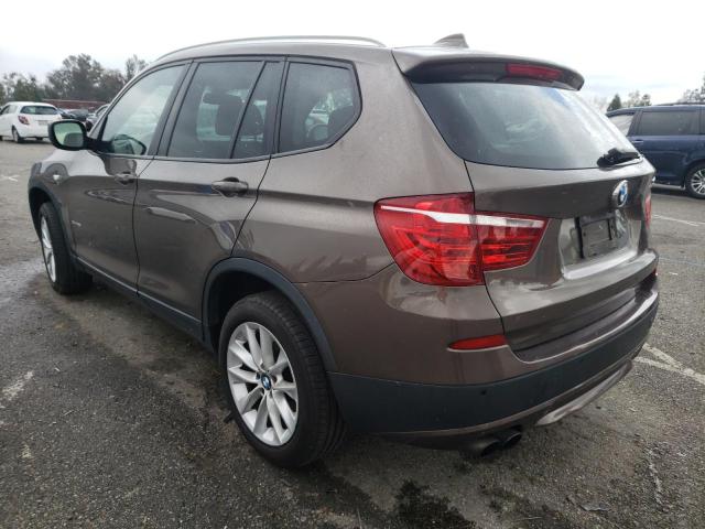 Photo 2 from auction – 2013 BMW X3 XDRIVE2 with VIN 5UXWX9C56D0D07908
