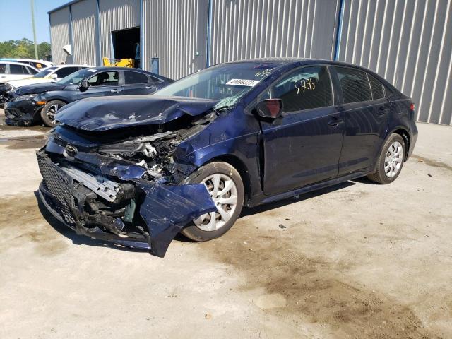 TOYOTA COROLLA LE 2020 with VIN JTDEPRAEXLJ047776 - Photo from auction