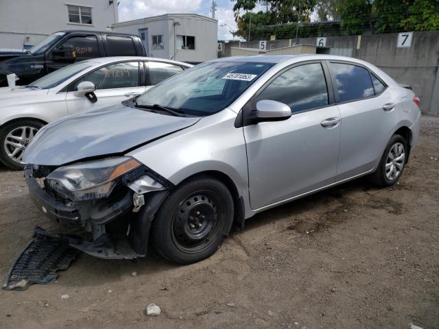 TOYOTA COROLLA 2016 with VIN 2T1BURHE0GC724417 - Photo from auction
