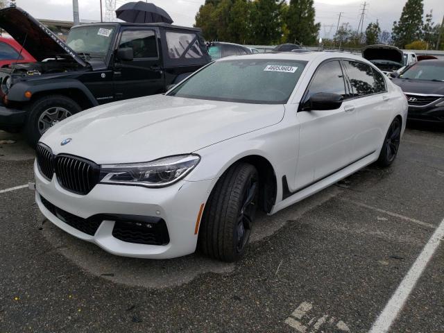 BMW 750 XI 2016 with VIN WBA7F2C51GG419487 - Photo from auction