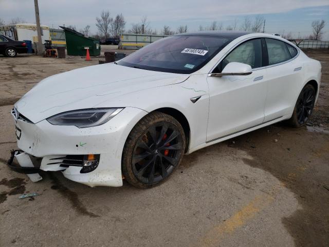 TESLA MODEL S 2020 with VIN 5YJSA1E44LF351796 - Photo from auction