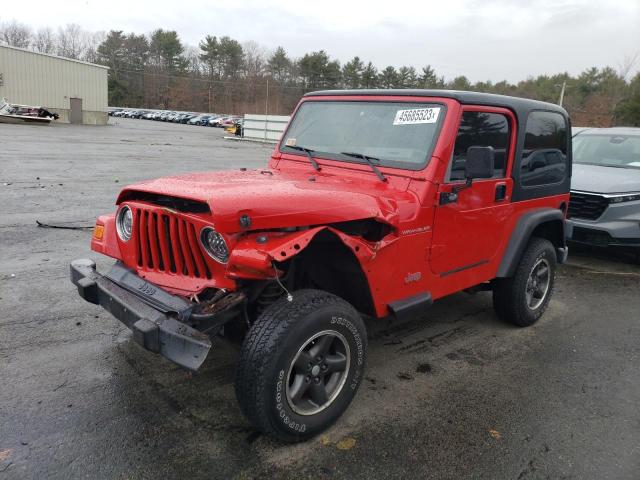 JEEP WRANGLER / 2002 with VIN 1J4FA39S22P720319 - Photo from auction