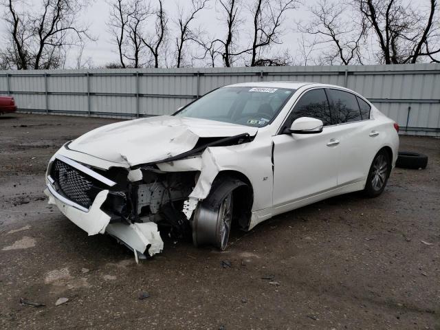 INFINITI Q50 BASE 2014 with VIN JN1BV7AR0EM694207 - Photo from auction