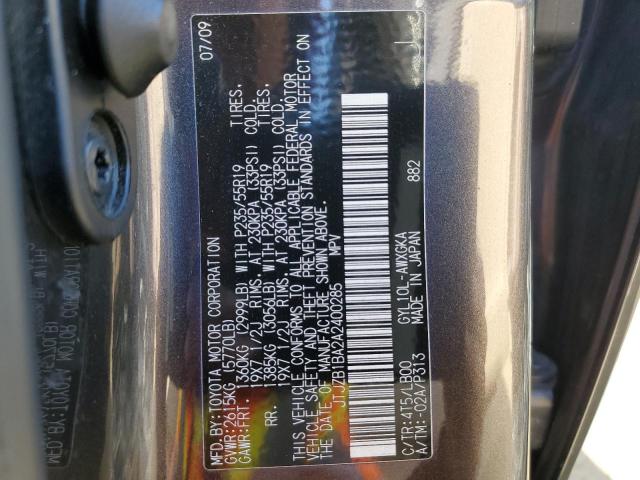 Photo 14 from auction – 2010 LEXUS RX 450 with VIN JTJZB1BA2A2400285
