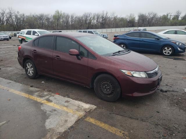 Photo 4 from auction – 2012 HONDA CIVIC LX with VIN 2HGFB2F53CH542472