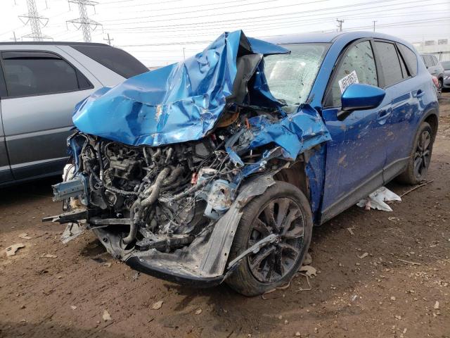 MAZDA CX-5 GT 2014 with VIN JM3KE4DYXE0300533 - Photo from auction